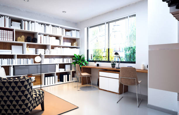 istock 3D Render of Living room 1225846463