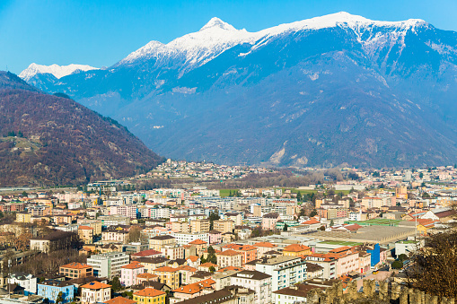 Bellinzona in Winter