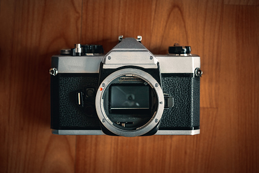 Flat top Vintage Film camera