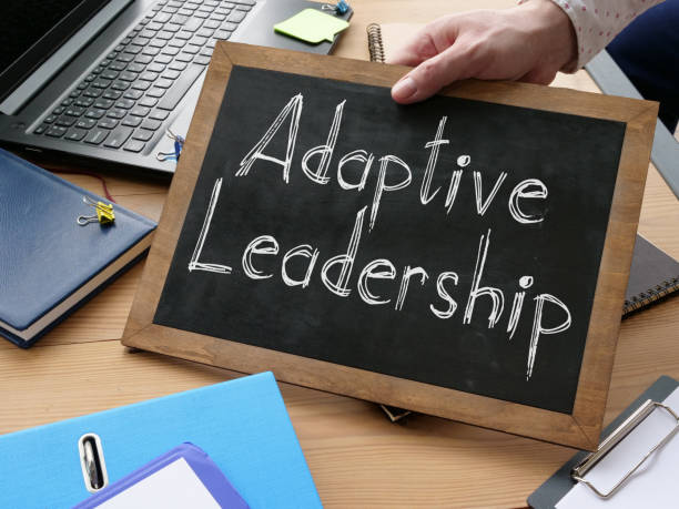 istock Adaptive Leadership is shown on the conceptual business photo 1225858113