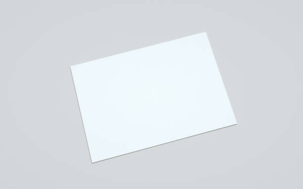 istock A4 Flyer / Letterhead Mock-Up - One Flyer 1225859400