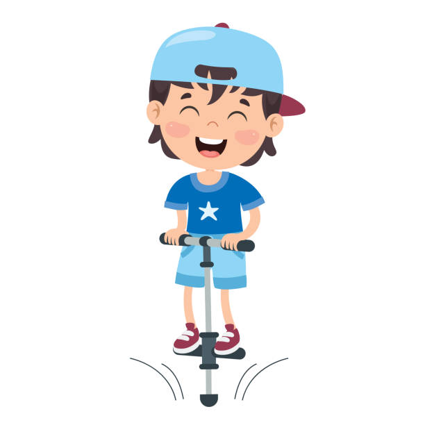 20+ Pogo Stick Boy Stock Photos, Pictures & Royalty-Free Images - iStock