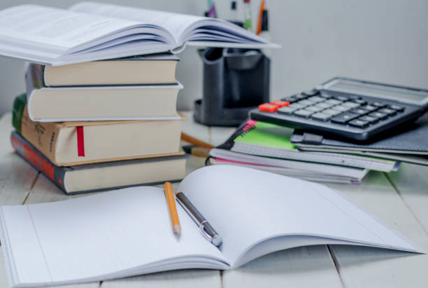 istock School supplies on the table 1225869544