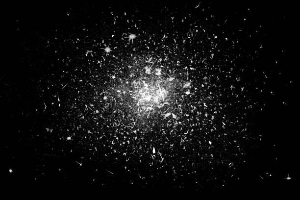 istock White powder explosion of glass and stones 1225882301
