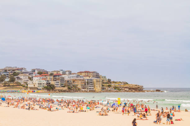 istock Bondi beach landscape view in Sydney, Australia 1225887676