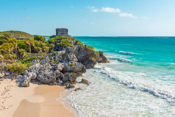 istock Tulum Ruins and Beach, Yucatan, Mexico 1225889360