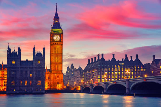 istock Big Ben and westminster bridge, London 1225891445