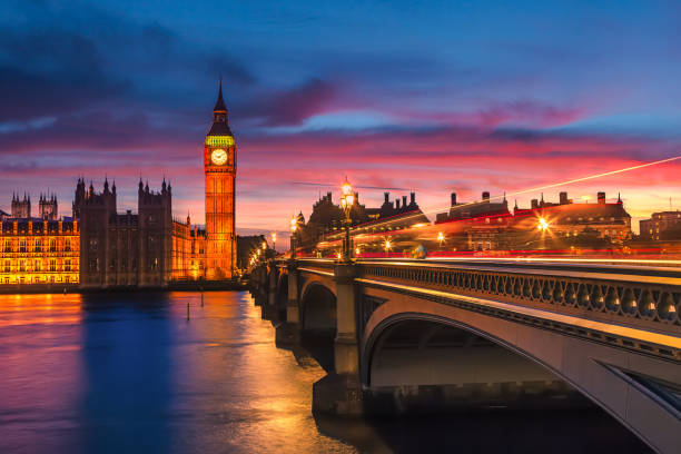 istock Big Ben and westminster bridge, London 1225891457