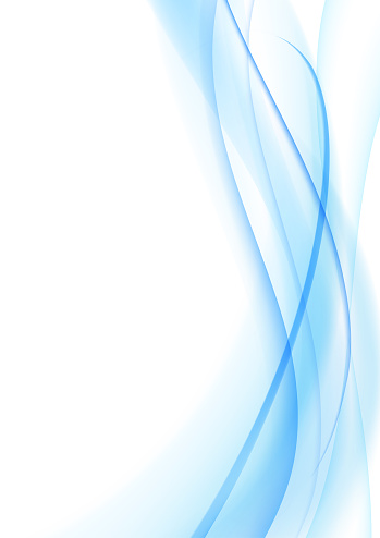 Blue A4 Background In Abstract Blue Wave Backgroun A4 Sheet Stock Illustration - Download ...