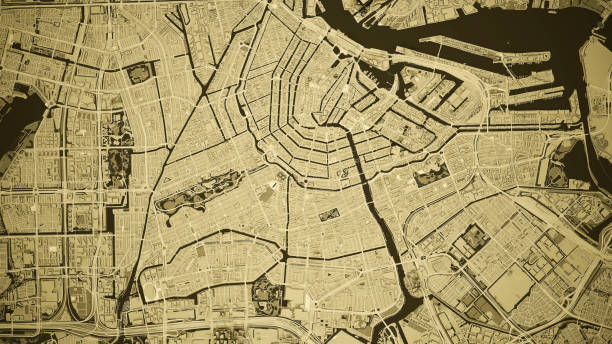 istock Amsterdam Aerial View 1225917956