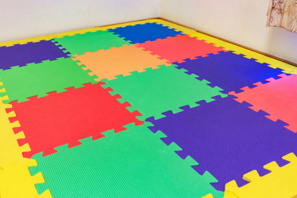 istock Colorful play mat for young children 1225919436