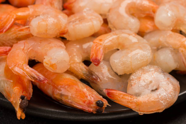 istock Tiger prawns  Close up. Healthy diet nutrition 1225925139