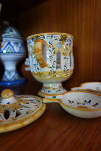 istock Ceramic ramekin service for appetizers Provencal style 1225928299