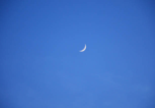 istock young moon in the evening sky 1225931579