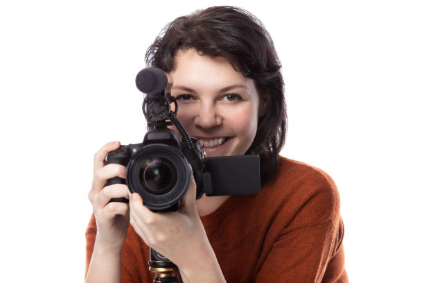 istock Art Student Studying to be a Filmmaker Holding a Camera 1225931912