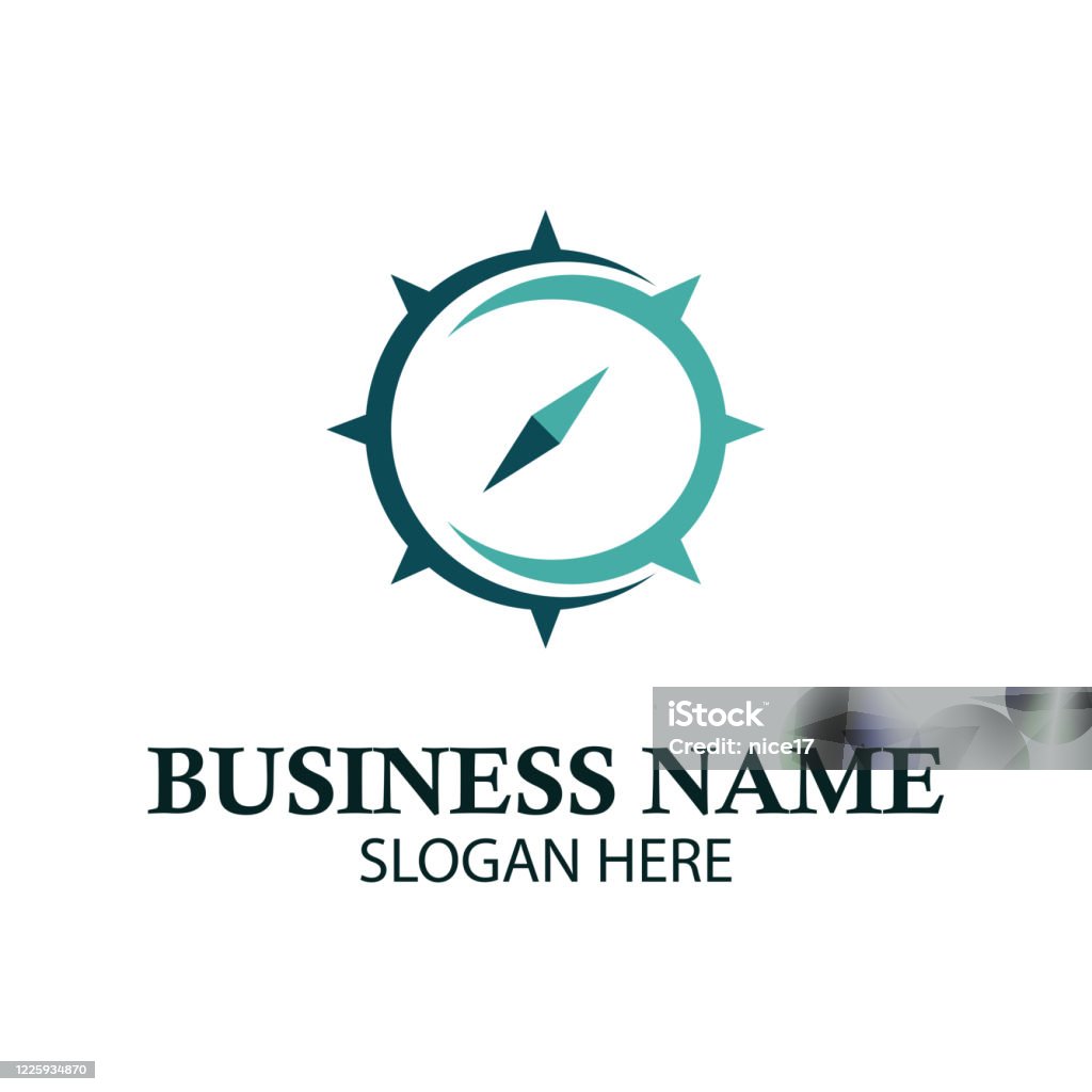 Mẫu Hình Ảnh Minh Họa Thiết Kế Logo La Bàn Đơn Giản Hình minh họa ...