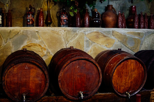 Vintage cask cellar production of cognac 1