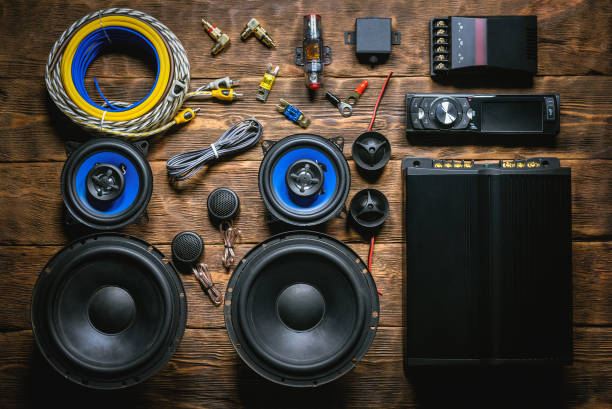 istock Car audio equipment. 1225940269