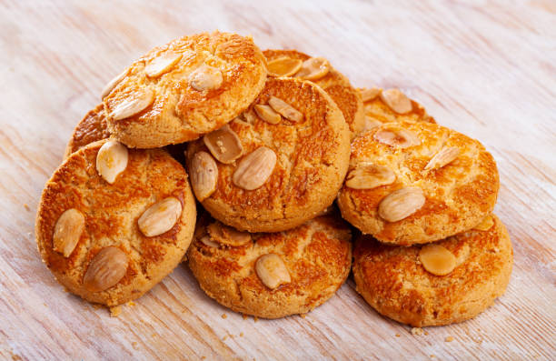 istock Homemade cookies with almond 1225941394