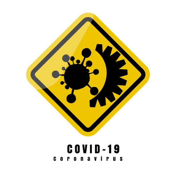 istock Coronavirus and gear symbol. Stop Novel Coronavirus outbreak covid-19. Coronavirus COVID-19 icon. Coronavirus warning sign. Web design icon. Space for gear text and logo. EPS.10 1225947911