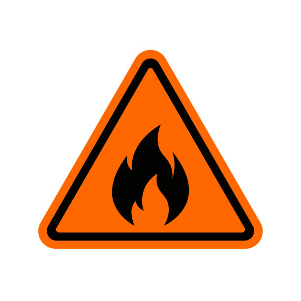 Triangular Fire Sign 8,300+ Fire Triangle Stock Photos, Pictures & Royalty-Free Images - iStock