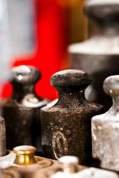 istock Bazaar Antiques Vintage Kilograms Weight 1225953827
