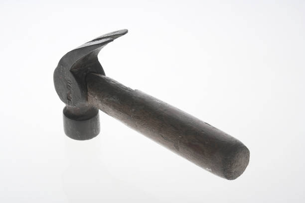 istock A small hammer against the whitle background. 1225955306