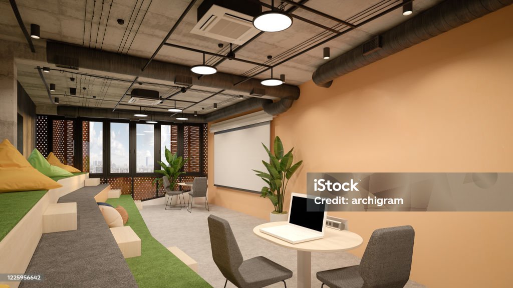 Office Visualization Render Computer Generated Image Of Office Architectural Visualization 3d ...