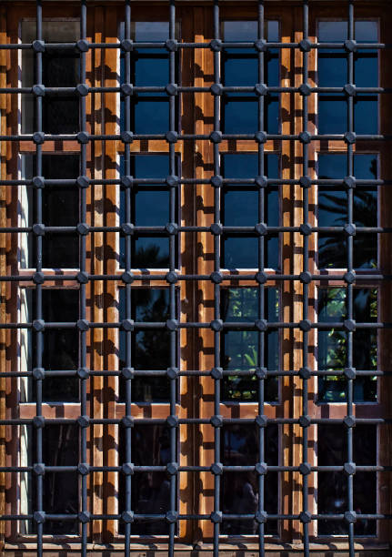 istock Abstract Ancient Building Houses Windows 1225956965