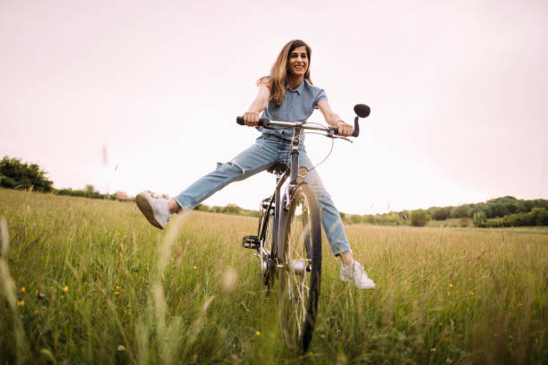 istock Enjoy cycling in nature 1225960312