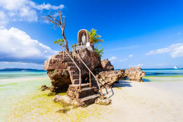 Photo of Willys Rock island at Boracay beach