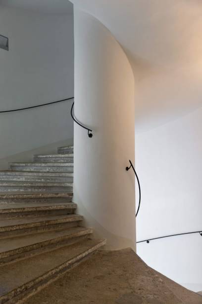 istock Old stone spiral staircase in Vienna 1225977509