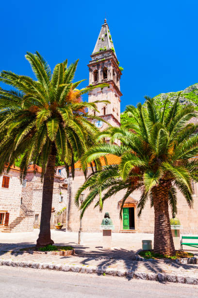 istock St. Nicholas Church in Perast, Montenegro 1225978552