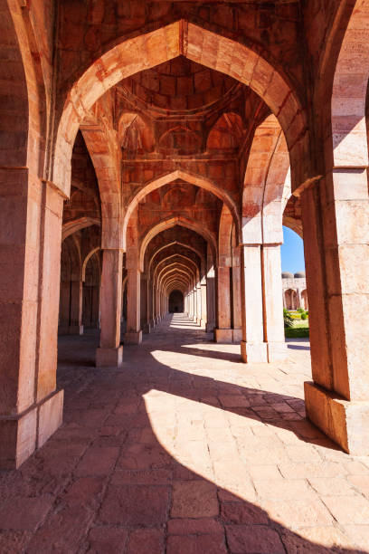 istock Royal enclave arches in Mandu, India 1225978572