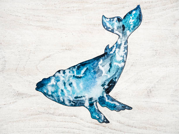 World Ocean Day. Beautiful, bright greeting card