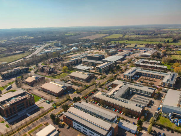 istock Milton park business centre in uk 1225983907