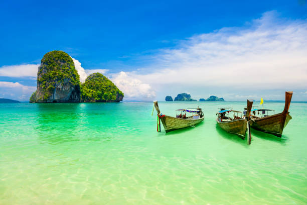 istock Clear water beach in Thailand 1225986182