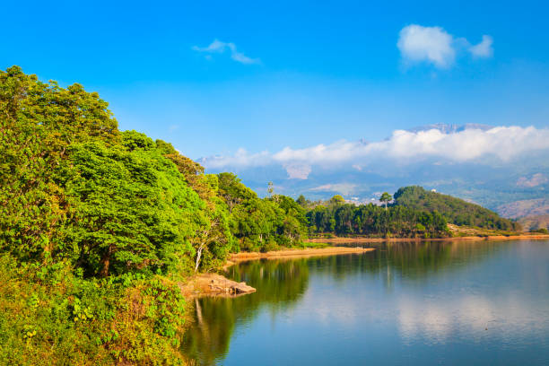 istock Dam lake near Munnar, India 1225986233