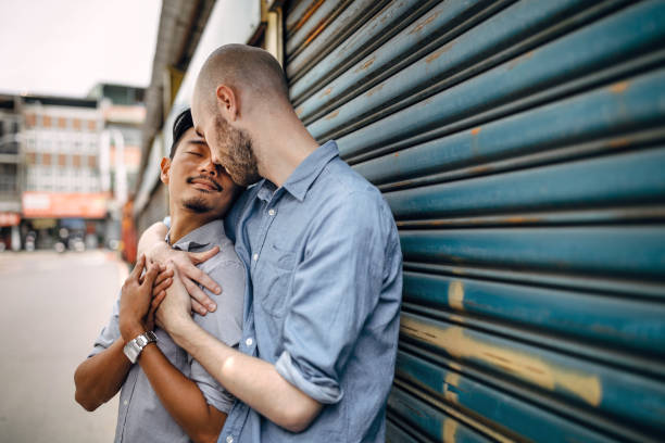 istock Loving gay couple 1225992355