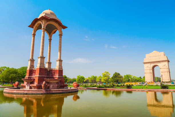 istock India Gate war memorial, Delhi 1225995568