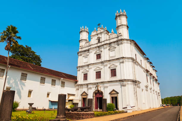 istock Catholic church in Old Goa 1225995626