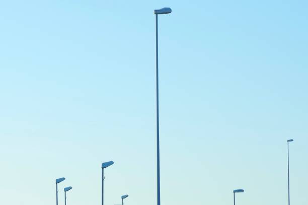 istock Street lights along the highway. 1225997202