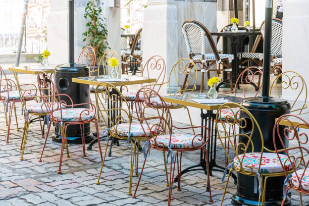 istock ATHENS, GREECE - February 29, 2022: Restaurants in Athens, Greece 1226001975
