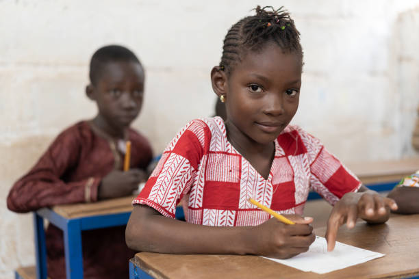 istock Typical Classroom full of Children in Bamako, Mali 1226004362
