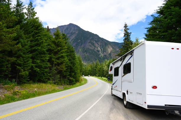 istock Motor home vacation in the mountains 1226004417