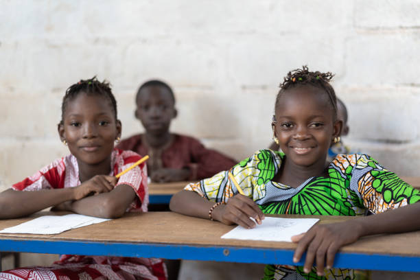 istock Educational Classroom in Typical African School in Bamako, Mali. 1226004657