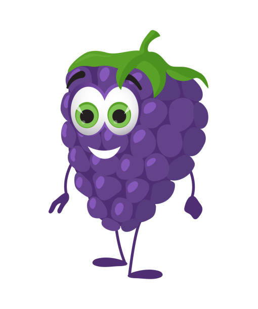 Cartoon Grapes Stock Photos, Pictures & Royalty-Free Images - iStock