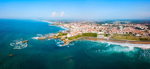 istock Biarritz aerial panoramic view, France 1226011111