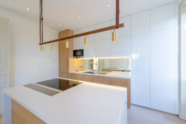 istock Premium kitchen in a luxury apartment 1226011134