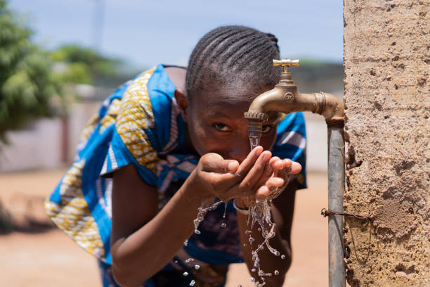 istock Access to Water is a Human Rights Issue, African Drinking 1226011743